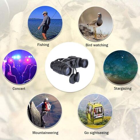 Portable Monocular Telescope, 8 x 40 Binoculars, All Purpose High Magnification Prism Lightweight. Fully Coated Lens for Bird Watching in Saudi Arabia