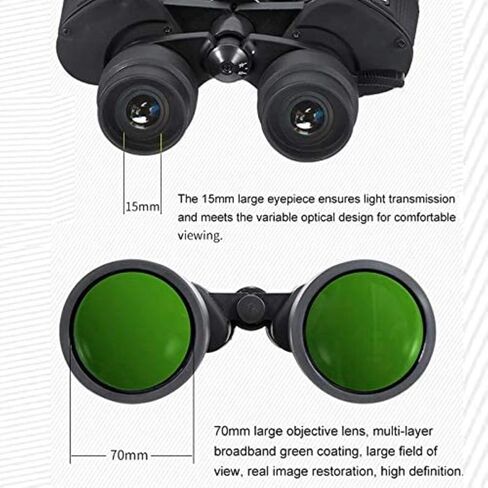 Portable Telescope,Monocular Telescope, 20-60X70 Binoculars High Power Zoom BAK4 Prism FMC Lens Binoculars Compact with Binocular for Bird Watching Trave in Saudi Arabia
