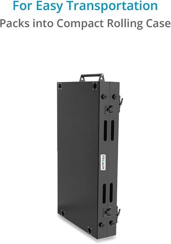 PROAIM Victor Lite 42" Camera Production Cart for Film/Studio/Stage/DIT/Sound/Lighting. Foldable, 440lb Payload. Store & Carry Your Gear Safely. Quick Setup, Smooth Mobility, Foot Brakes in Saudi Arabia