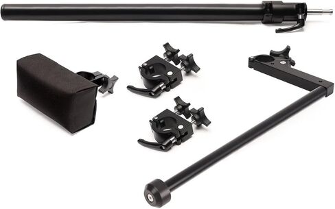 PROAIM Steadicam System for Camera Production Carts. Supports Stabilizers, Vest & Flycam Flowline Rigs, CNC Aluminum Made. Includes 2-Stage 1.75" Mast Riser with a 5/8" Baby Pin Adapter in Saudi Arabia