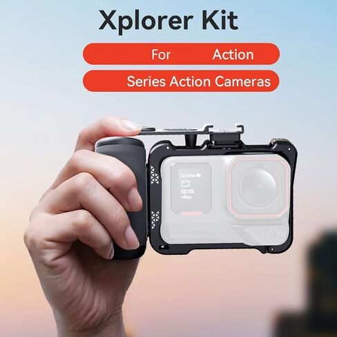Ashata Street Photography Handle for Ace Pro2 for Pro for ACE ، حامل قبضة الكاميرا وقفص relect in Saudi Arabia