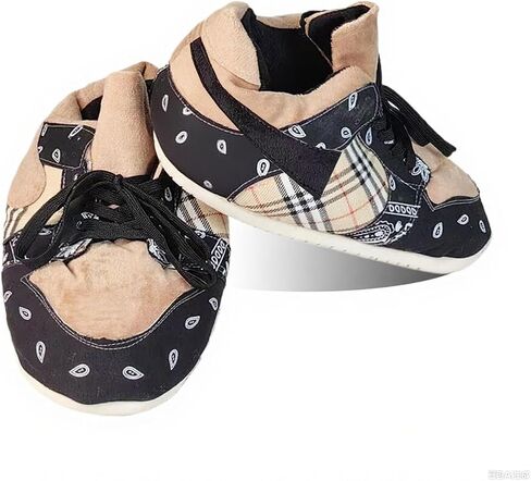 High Top Sneaker Slippers Unisex One-Size Ultra Comfy and Cozy House Fluffy Jordan Like Slippers for Men and Women in Saudi Arabia