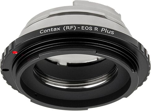 Fotodiox Pro Lens Adapter Plus - Compatible with Contax RF (Internal & External) Mount Rangefinder Lens to fit Canon RF (EOS-R) Mount Mirrorless Cameras in Saudi Arabia