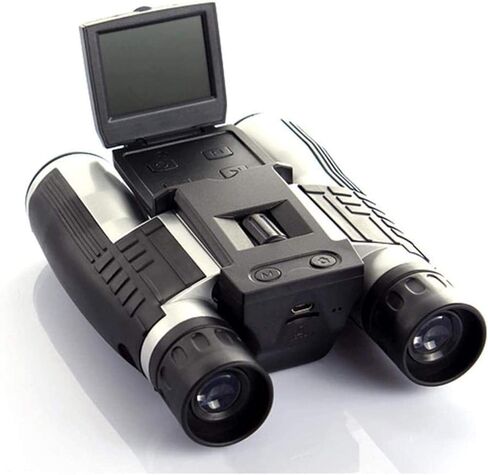Portable Telescope,Monocular Telescope, 12x32mm Binoculars, 1080p HD Digital Telescope Binocular Camera with Built-in Digital Camera for Adult and Travel, Bird W in Saudi Arabia