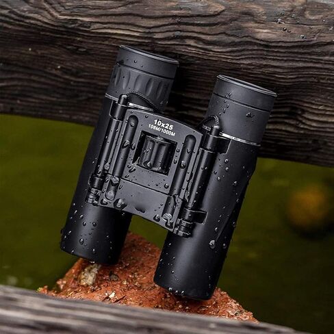Portable Telescope,Monocular Telescope,10X25 Binoculars Compact,Waterproof Compact Roof Prism Binocular with Fully Coated Lens for Travel Hiking Bird Watching in Saudi Arabia