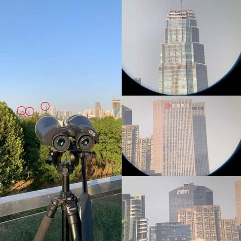 Portable Telescope,Monocular Telescope, 20x80 Binoculars Kids, Large Eyepiece Binoculars with Clear Weak Light Vision BAK4 Prism FMC Lens Large Eyepiece Binocular Compact in Saudi Arabia