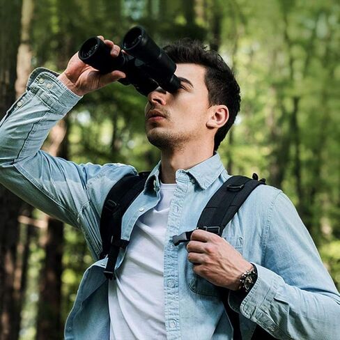 Portable Telescope,Monocular Telescope, 10x50 Binoculars with Smartphone Photograph Adapter,Binoculars for Adults and Kids,with Low Light,with BAK4 Roof in Saudi Arabia