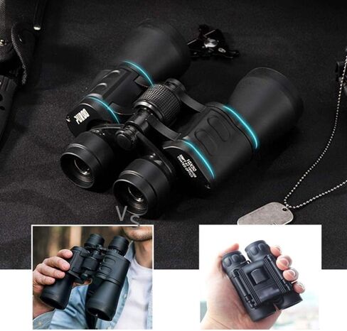Portable Telescope,Monocular Telescope, 10x50 Binoculars with Smartphone Photograph Adapter,Binoculars for Adults and Kids,with Low Light,with BAK4 Roof in Saudi Arabia