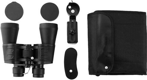 Portable Telescope,Monocular Telescope, 10x50 Binoculars with Smartphone Photograph Adapter,Binoculars for Adults and Kids,with Low Light,with BAK4 Roof in Saudi Arabia