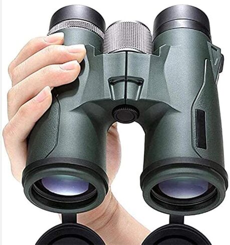 Portable Telescope,Monocular Telescope,Binoculars for Adults,8X42 Compact HD Binoculars BAK4 Prism FMC Lens for Bird Watching Hiking Travel Concerts Sports, Army Green in Saudi Arabia