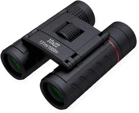 Portable Monocular Telescope,10x22 Lightweight Compact Binoculars for Hiking Travelling Opera Theater, Small Mini Pocket Fully Coated for Bird Watching in Saudi Arabia