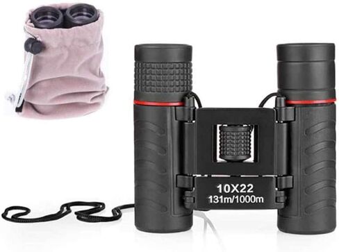 Portable Monocular Telescope,10x22 Lightweight Compact Binoculars for Hiking Travelling Opera Theater, Small Mini Pocket Fully Coated for Bird Watching in Saudi Arabia