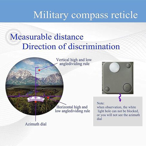 Portable Telescope,Monocular Telescope, 10X50 Binoculars with Compass Rangefinder Fogproof BAK4 Prism Lens Binocular Suitable for Navigation/Boating/and Birdwatching in Saudi Arabia