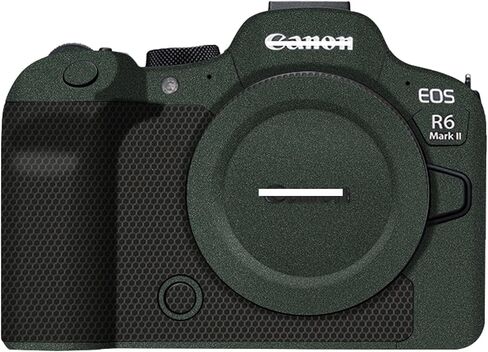 Anti-Scratch Camera Cover Skin Sticker for Canon EOS R6 Mark II Mirrorless Camera Body Protector Film Anti-Wear Skin Protective Decoration #Snake scale black in Saudi Arabia