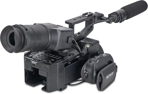 Sony Nex-FS700 R 4K Sensor High Nxcam Super35 Camcorder Body ، 8.3mp HD ، 3.5 "شاشة LCD ، حتى 960 إطارًا في الثانية حركة بطيئة ، 2 XLR/HDMI و 3G/HD-SDI in Saudi Arabia