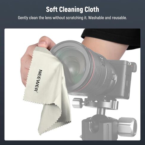 Neewer 72mm Filter Star Filter 4/8 Point و Multicoated Cross Cross Cross Cross Starburst Camera Camera Filter ، Frame Slim Metal و 3x Cleaning Cloth for Night Photography Jewelry Architecture in Kuwait
