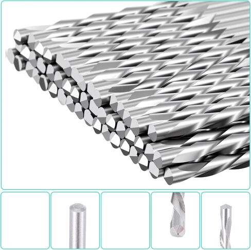 50 PCS DRYWALT VUTER ، 1/8 بوصة القطع القطع بتات عالية السرعة الصلب الجدران الدليل قطع نقاط القطع المستخدمة مع منشار دوامة وأدوات الطاقة in Saudi Arabia
