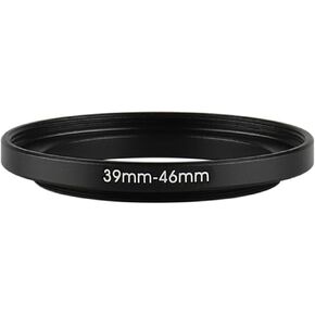 حلقة تصفية سوداء من الألومنيوم 39 مم-46 مم 39-46 مم 39 إلى 46 محول محول المرشح للمرشح لنيكون لعدسة كاميرا Sony DSLR in Kuwait