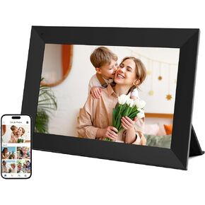 Digital Picture Frame, CozylaHome 10.1" WiFi IPS HD Digital Photo Frame to Share Photos and Videos, AI Enhanced Photo, Shared Mode, Multi-User Upload, Perfect for Christmas & Thanksgiving Gift, White in Saudi Arabia