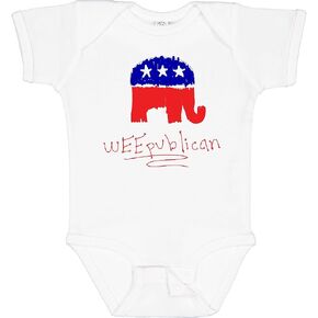 inktastic Weepublican Baby Bodysuit in Kuwait