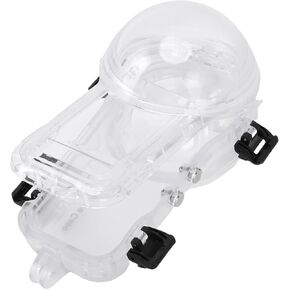 Yunir Panoramic Camera Dive Case, Clear 60m 197ft Underwater Diving Housing with Bracket for X5 Camera in Kuwait