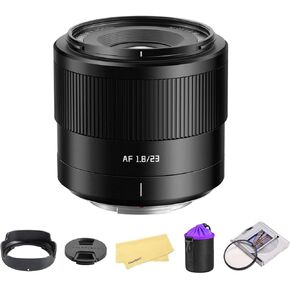 TTARTISAN AF 23MM F1.8 APS-C إطار لكاميرات Sony E Mount لـ Sony A5000 A5100 A6000 A6100 A6300 A6400 A6500 A6600 NEX-3 NEX-3N NEX-3R NEX-5T (أسود) in Kuwait