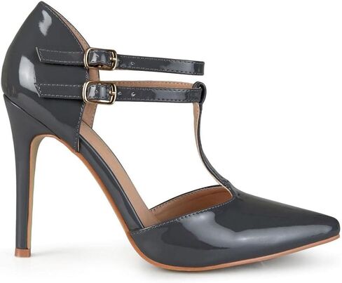 أعقاب مضخة الخنجر مع T-Strap على نطاق واسع من قبل مجموعة Journee Collection in Saudi Arabia