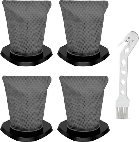 Smilefil 4-Pack F113 HEPA Filters Compatible with Dirt Devil Simplistik Plus 3-in-1 Corded Stick Vac SD20000RED & SD22010, Replaces Part #AD40113 in Kuwait