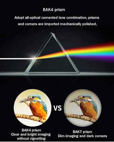 تلسكوب محمول ، تلسكوب أحادي ، 10 × 50 مناظير بحرية للبالغين ، مناظير مع المدى المليء بالماء المليئة بالنيتروجين بوصلة BAK4 FMC PRISM لمشاهدة الطيور in Kuwait