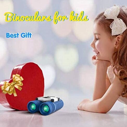 Portable Monocular Telescope, 10×22 Compact Shock Proof Binoculars for Kids, Best s for 3-12 Year Old Boys Girls, Blue in Saudi Arabia