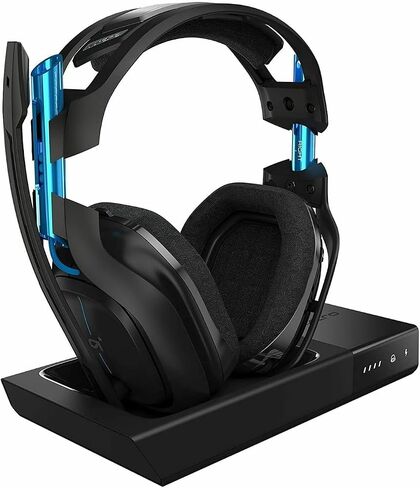 ASTRO Gaming A50 Wireless Dolby Gaming Headset - Black/Green - Xbox One + PC (Renewed) in Saudi Arabia