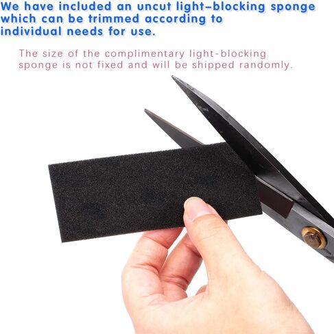 Pre-Cut Self Adhesive Light Seal Foam Sponge Kits Repair for Nikkormat EL Camera Accessories (for Nikon el) in Saudi Arabia