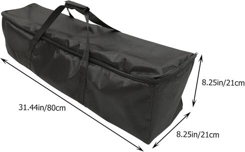 Mikikit Oxford Cloth Tripod حقيبة تحمل مع حقيبة تخزين سميكة لتخزين سعة الحشو للمعدات الفوتوغرافية منظم حامل متين مع سوستة سلسة للسفر والحماية in Saudi Arabia