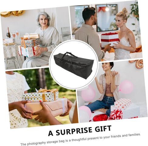 Mikikit Oxford Cloth Tripod حقيبة تحمل مع حقيبة تخزين سميكة لتخزين سعة الحشو للمعدات الفوتوغرافية منظم حامل متين مع سوستة سلسة للسفر والحماية in Saudi Arabia