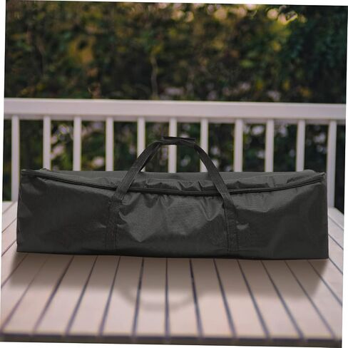Mikikit Oxford Cloth Tripod حقيبة تحمل مع حقيبة تخزين سميكة لتخزين سعة الحشو للمعدات الفوتوغرافية منظم حامل متين مع سوستة سلسة للسفر والحماية in Saudi Arabia