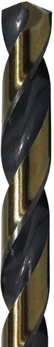 Drill America 2.50mm High Speed Steel Black & Gold KFD Split Point Drill Bit (Pack of 12), KFD Series in Saudi Arabia