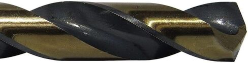 Drill America 2.50mm High Speed Steel Black & Gold KFD Split Point Drill Bit (Pack of 12), KFD Series in Saudi Arabia