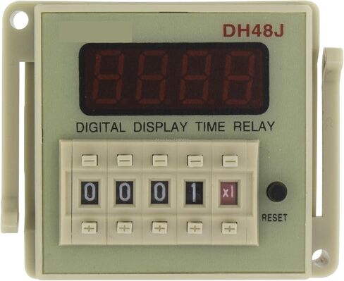 DH48J-8 8 pin Signal Input Digital Counter Relay DH48J Series AC 220V 110V 36V 380V AC/DC 24-240V 12V 24V(380VAC) in Saudi Arabia