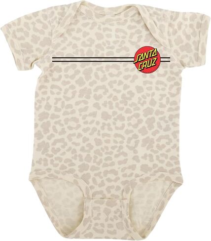 سانتا كروز كلاسيك دوت S/S One Piece T-Shirt Natural Leopard 6 Mos Infant in Kuwait