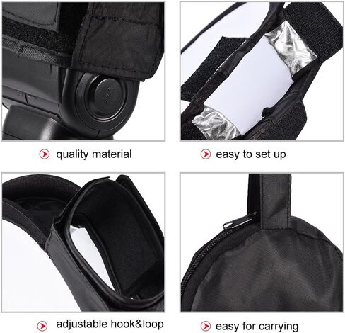 موزع فلاش قابل للطي ، Mini Round Round Deaut Dish Flash Diffuser Softbox (40 سم) in Kuwait