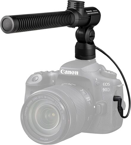 حزمة ميكروفون استريو Panasonic DMW-MS2 (DMW-MS2) بما في ذلك: منظف ميكروفون Goby Labs ، وعلاقات الكابلات ، وقطعة قماش من الألياف in Kuwait