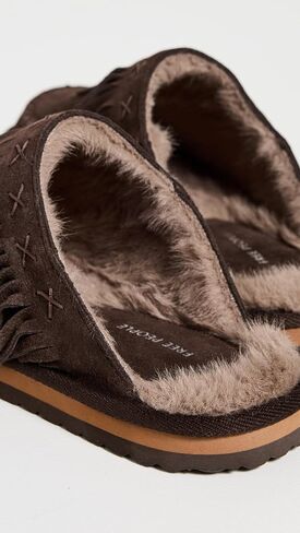 Free People Women's Fallon Fringe Mules in Saudi Arabia