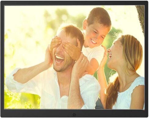 Digital Picture Frame, 17 inch Digital Photo Frame,1440 * 900 HD IPS Display, Support Photo, Music, Calendar with Built-in Speakers with Remote Control, in Saudi Arabia