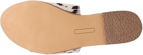 Dingo Women's Tabby Cow Print Slide Flat Sandal in Saudi Arabia