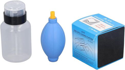أدوات تنظيف الألياف البصرية الألياف المواكبة ، أدوات نظافة الألياف البصرية 12 PCS مع الأقلام 2.5 مم 2.5 مم ، كاسيت تنظيف للموصلات FC SC LC MU ، مناديل المسحة in Kuwait