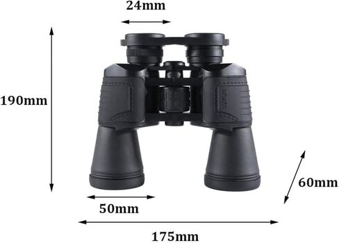 Portable Telescope,Monocular Telescope, 20X50 Binoculars Wide Angle with Light Night Low Vision, Large Eyepiece Waterproof Binocular for High Power Easy Focus Telescope f in Saudi Arabia
