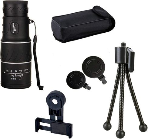 Monoculars Telescope High Power 16x52 High Over Binoculars Telescope Monocular 66 / 8000M Plastic Monoculars Binoculars Outdoor Sports Telescope Mirror for Adult Bird Watching Binoculars in Saudi Arabia