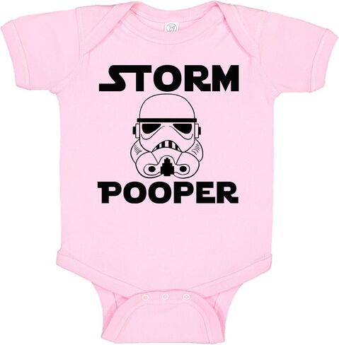 Storm Pooper Trooper Cute & Funny Unisex Baby & Toddler Bodysuit Romper in Kuwait