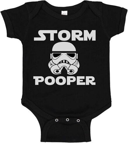Storm Pooper Trooper Cute & Funny Unisex Baby & Toddler Bodysuit Romper in Kuwait