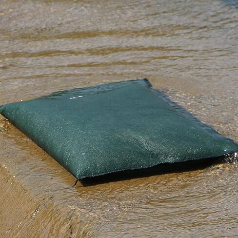TIST Waterproof Sandbags for Garages Garage Flood Barrier Water-Absorbing Flood Pad Flood Barrier Reusable Sandbags 10 Pieces Sandless Flood Sandbags Quick Absorbing Flood Sandbags(25x120cm) in Saudi Arabia